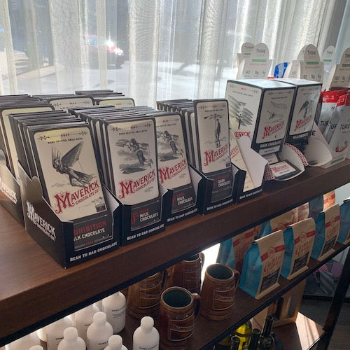 Maverick Chocolate Bars Sold In Stores, Restaurants, and Coffee Shops Near You