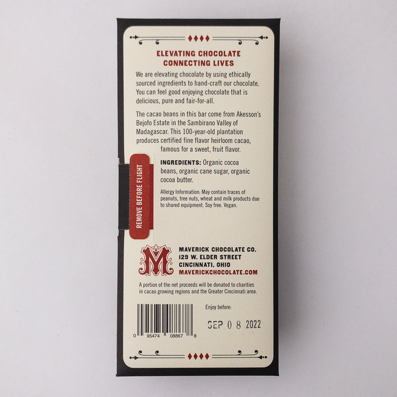 65% Madagascar Dark Chocolate