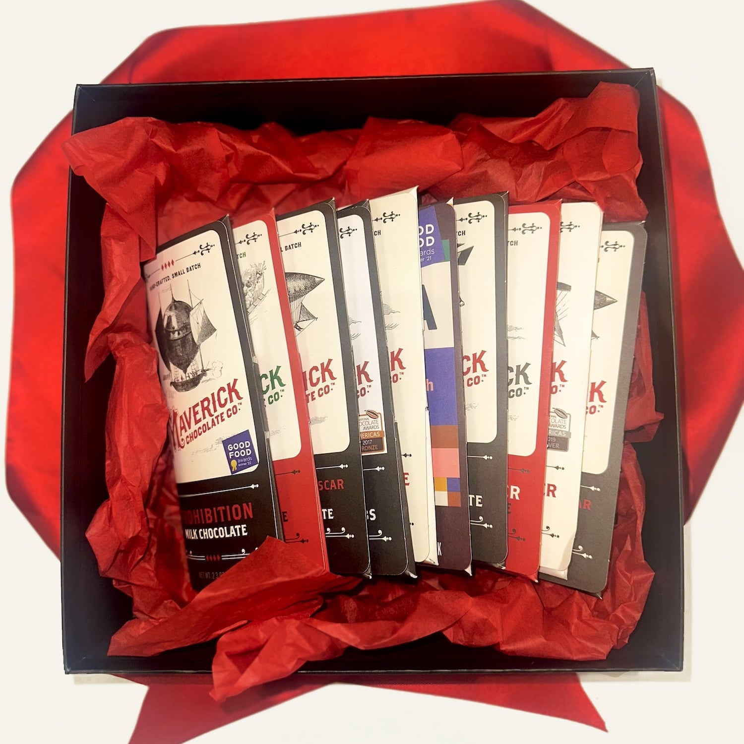 10-Bar Chocolate Collection Gift Box