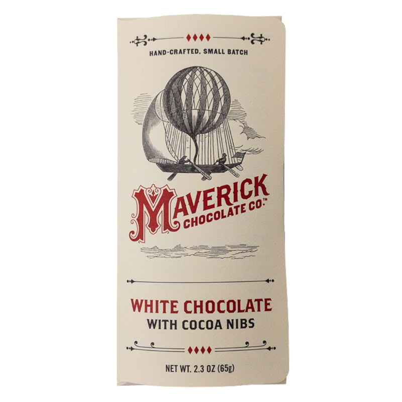 White Chocolate with Cocoa Nibs